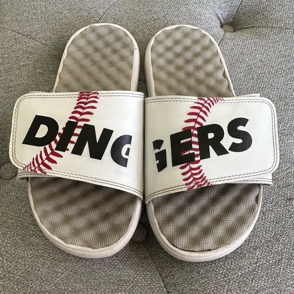 “Dingers” baseball slides